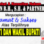 Pimpinan Kantor Hukum Imbran, Pimpred Media Pari, & Partner, Ucapkan Selamat Kepada Ade Kuswara Kunang, S.H. dan Dr. Asep Surya Atmaja
