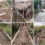 MIRIS …!! 10 Tahun Terabaikan Semua Pemerintah Terkait , Jembatan Penghubung Dua Desa Cimerang – Desa Laksanamekar Nyaris Ambruk Parah