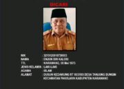 Kepala Desa Pakis Jaya Kec. Pakis Jaya, Kab. Karawang Masuk Daftar Pencarian Orang Polres Karawang Kepala Desa Pakis Jaya Kec. Pakis Jaya, Kab. Karawang Masuk Daftar Pencarian Orang Polres Karawang