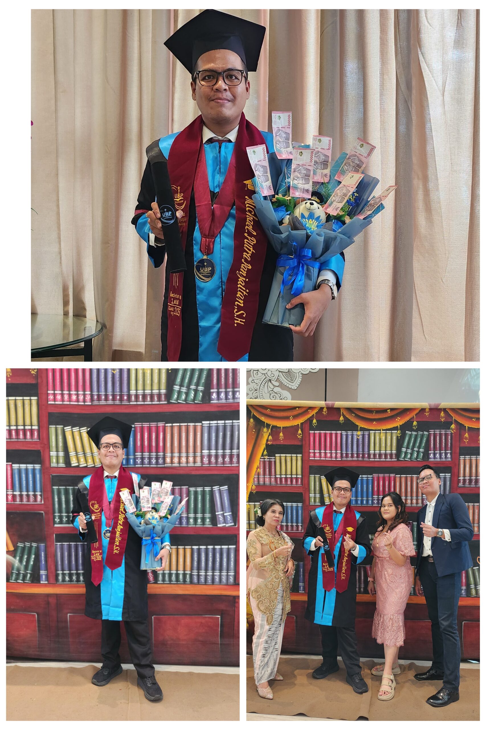 Michael Putra Panjaitan, S.H. Resmi Menyelesaikan Studi Hukum, Siap Mengabdi untuk Masyarakat