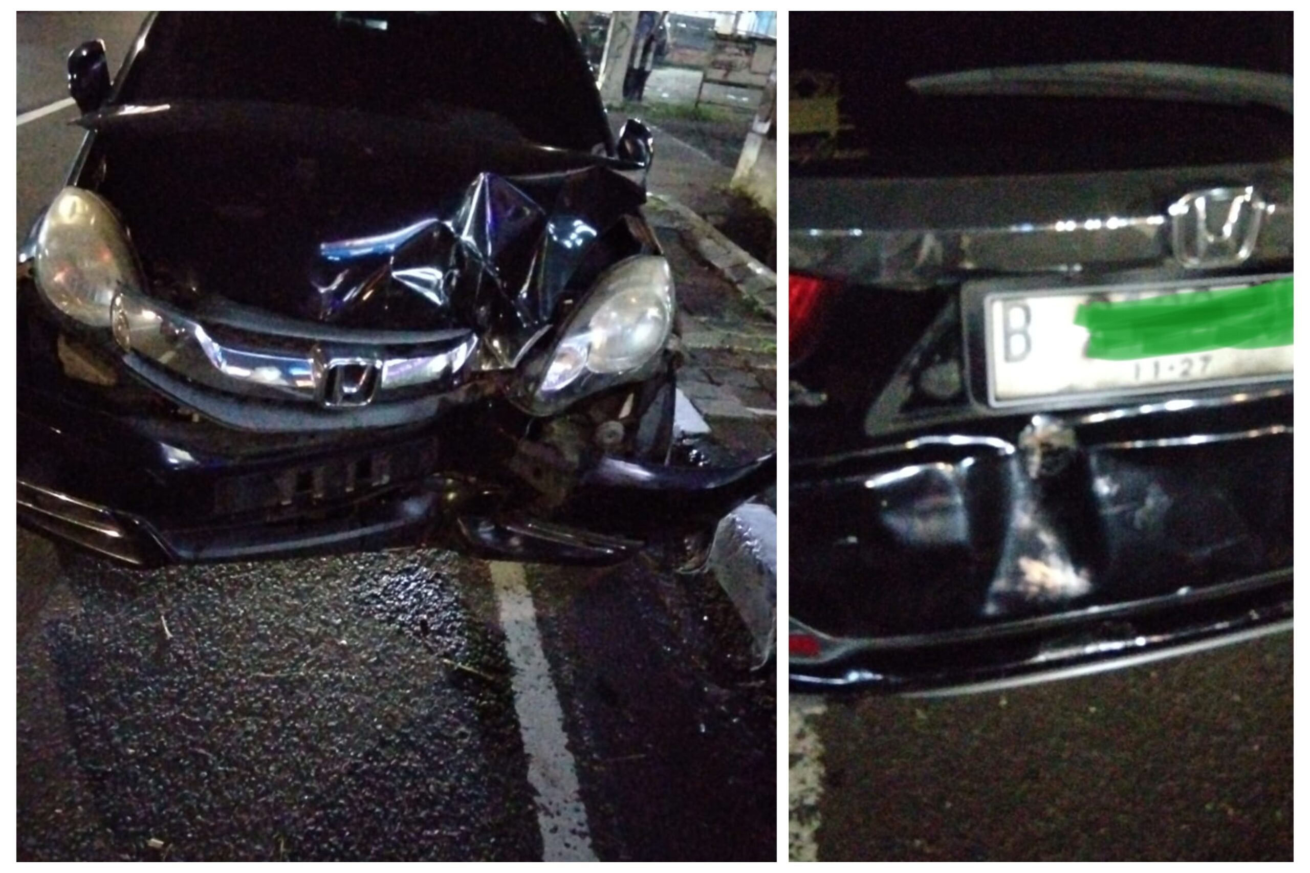 Hendak Masuk Ruko, Mobilio Ditabrak Avanza dari Belakang di Jalan Pajajaran, Bogor