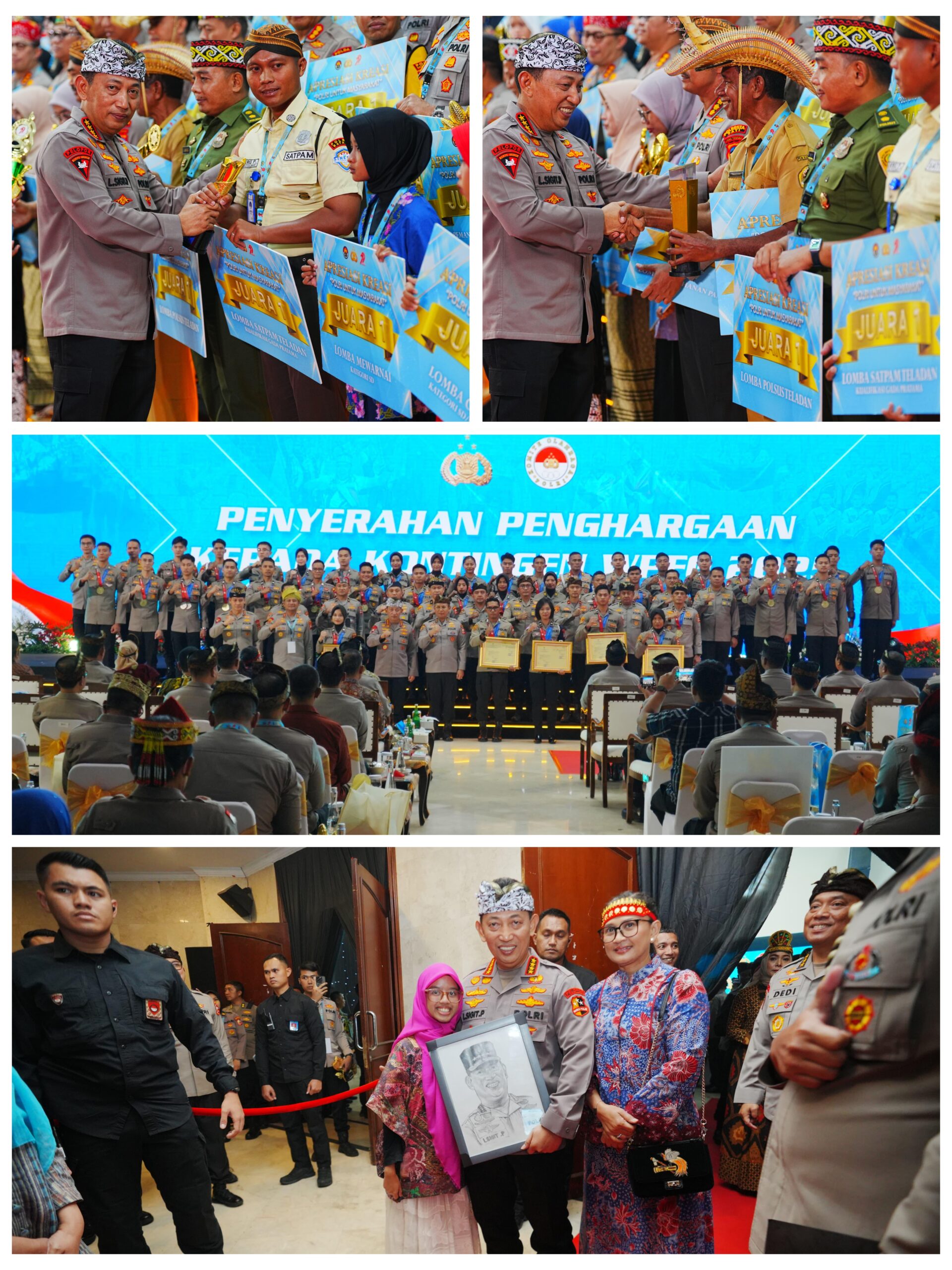 Beri Apresiasi Pemenang Kreasi Polri Untuk Masyarakat, Kapolri: Terus Kembangkan Potensi Diri