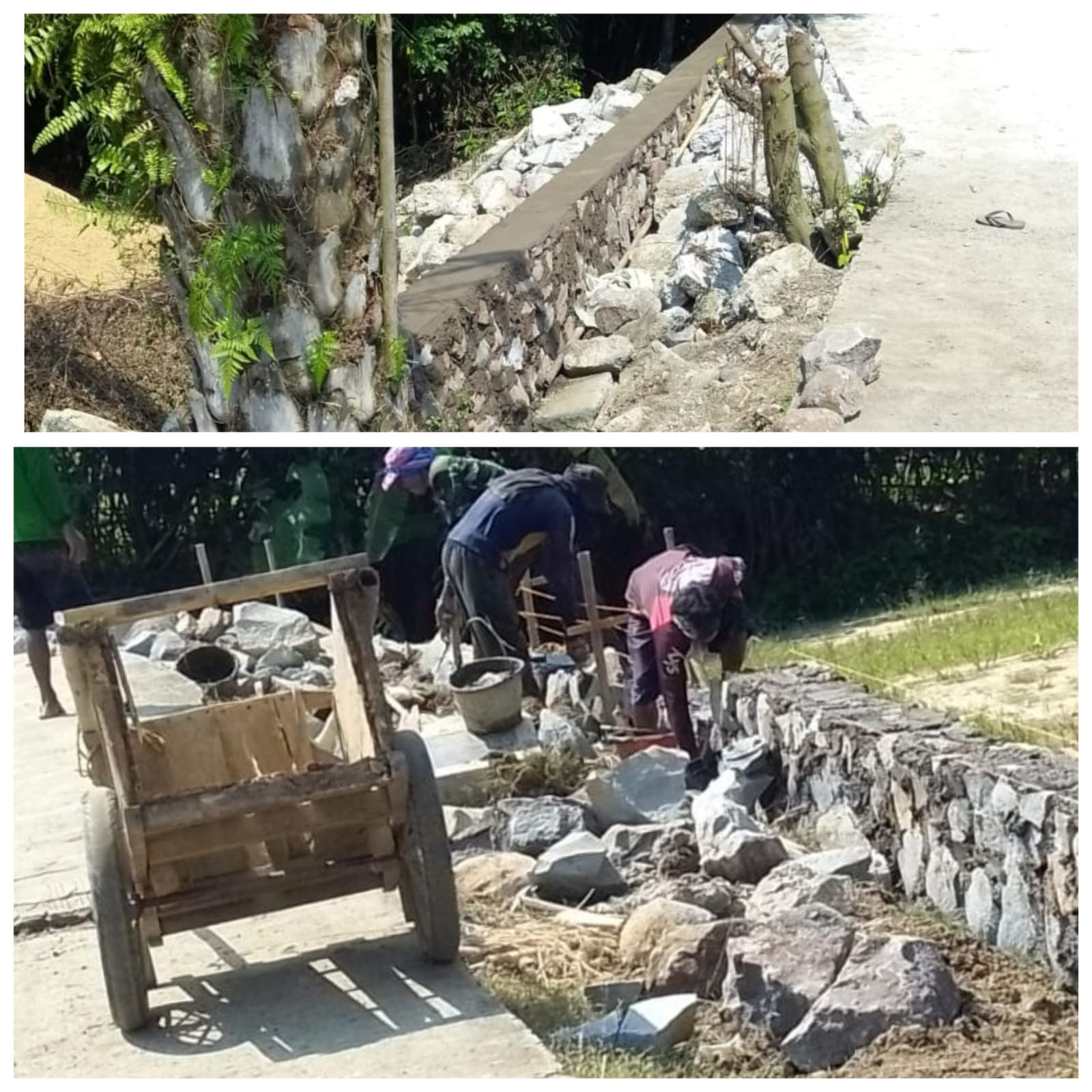Pembangunan Turap Desa Karang Indah Sarat Kejanggalan: Tanpa Papan Proyek dan Abaikan K3