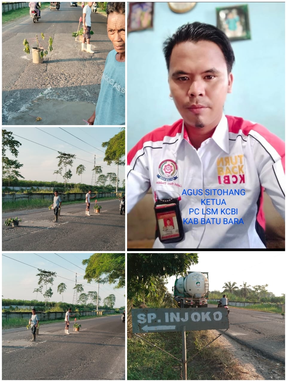 Ketua LSM KCBI Batu Bara Desak Pemerintah Provinsi Sumut Segera Bertindak Terkait Rusaknya Jalan Access Road Inalum Dan Tidak Memiliki Penerangan