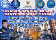 Yayasan GANISA Beri Santunan Anak Yatim, Sunardi Lintang: “Ada Hak Mereka dalam Rezeki Kita”