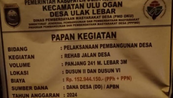 Ada Bantuan CSR, Tapi Dana Desa Tetap Mengalir: LSM KCBI Bongkar Dugaan Penyimpangan Anggaran