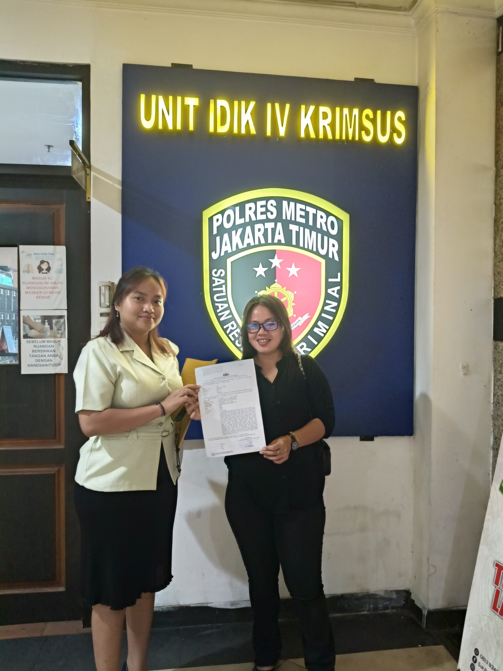 Korban Kecurangan Maha Property Cibubur Village Resmi Lapor ke Polres Jakarta Timur