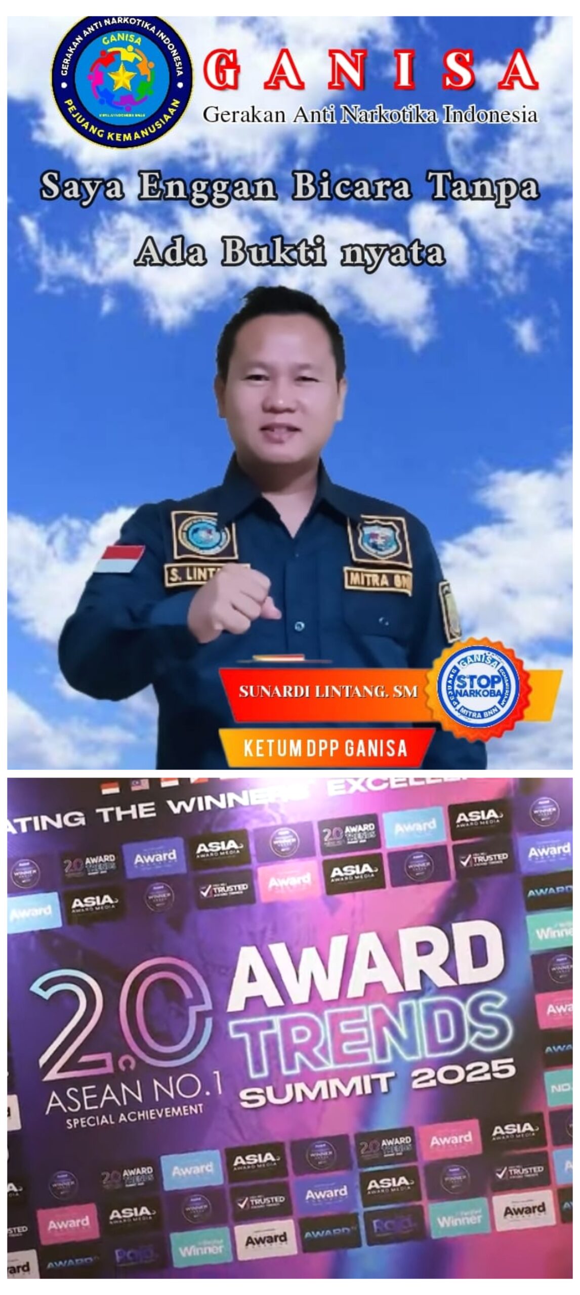 Sunardi Lintang Terima “Inspiring Professional & Leadership Award 2025” dari Indonesia Award Magazine