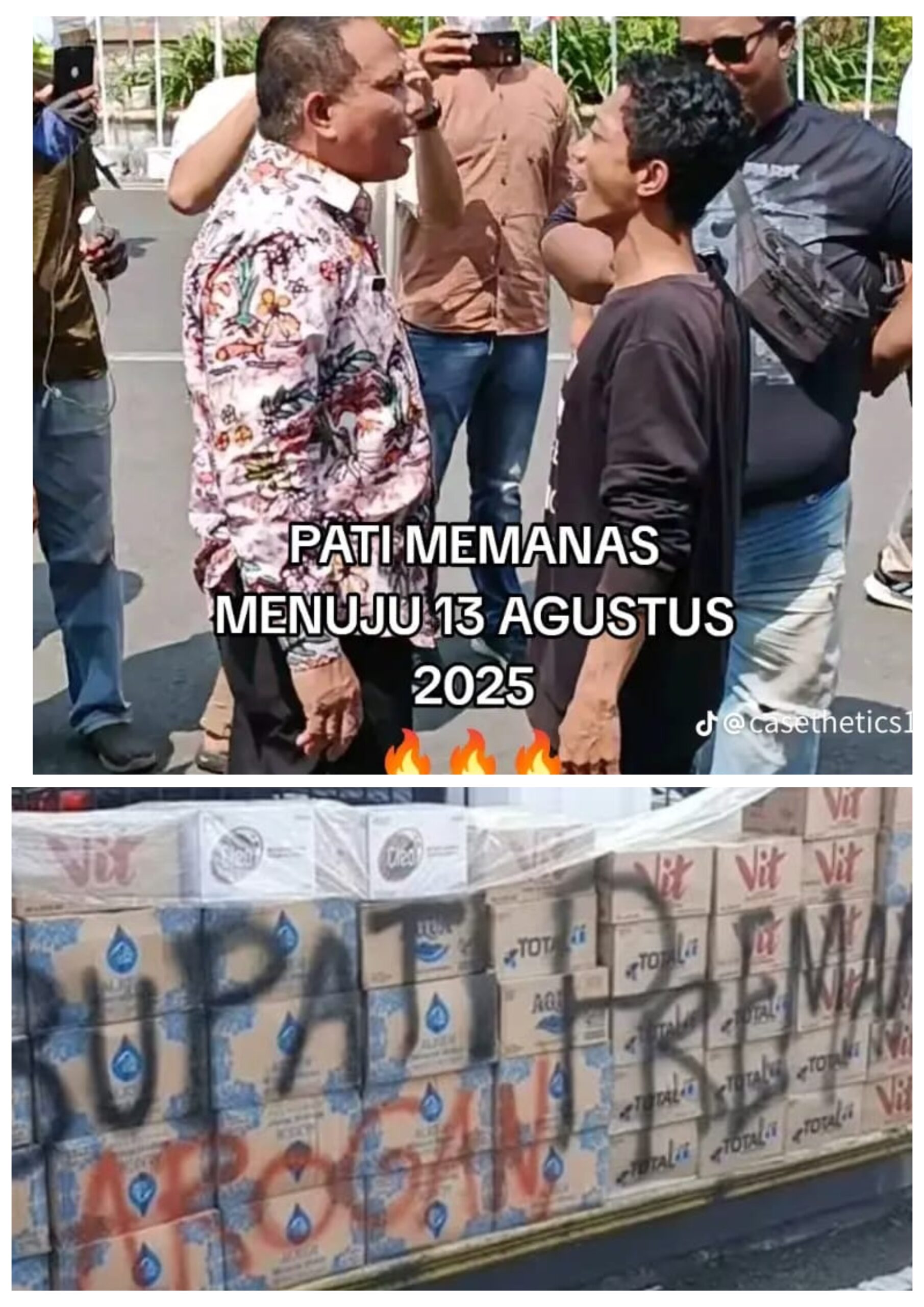 Bupati Pati Jawa Tengah Di Duga Bertindak Arogan