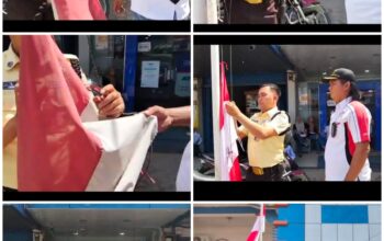 Bendera Kusam Berkibar di BRI Unit Kebun Kopi, Ketua KCBI Batu Bara Ganti dengan Bendera Baru