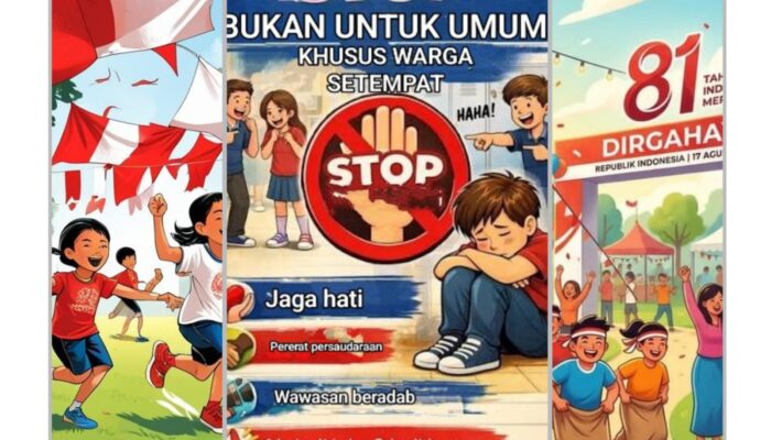 Ketat Bak Seleksi CPNS Panitia 17 an RT 03 RW 08 KSB Grande 3 Haramkan Bocah Luar RT Ikut Lomba