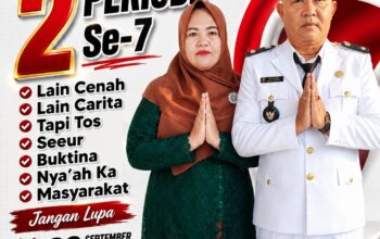 Resmi !! Incumbent Bapak Oden Lanjut kan Pembangunan Desa Ridomanah 2 Priode 