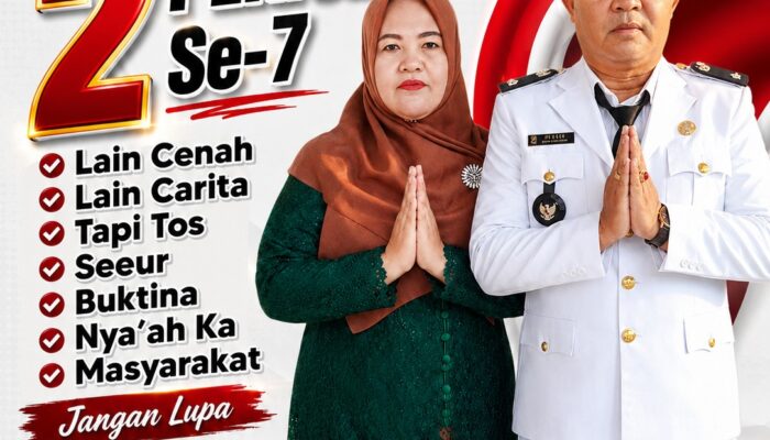Resmi !! Incumbent Bapak Oden Lanjut kan Pembangunan Desa Ridomanah 2 Priode 
