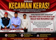 Ulama Bekasi dan Ketua Umum Jurnalis Merah Putih Nusantara Mengecam Keras Para Pengusaha THM Yang Berani Buka di Malam Hari Maulid Nabi